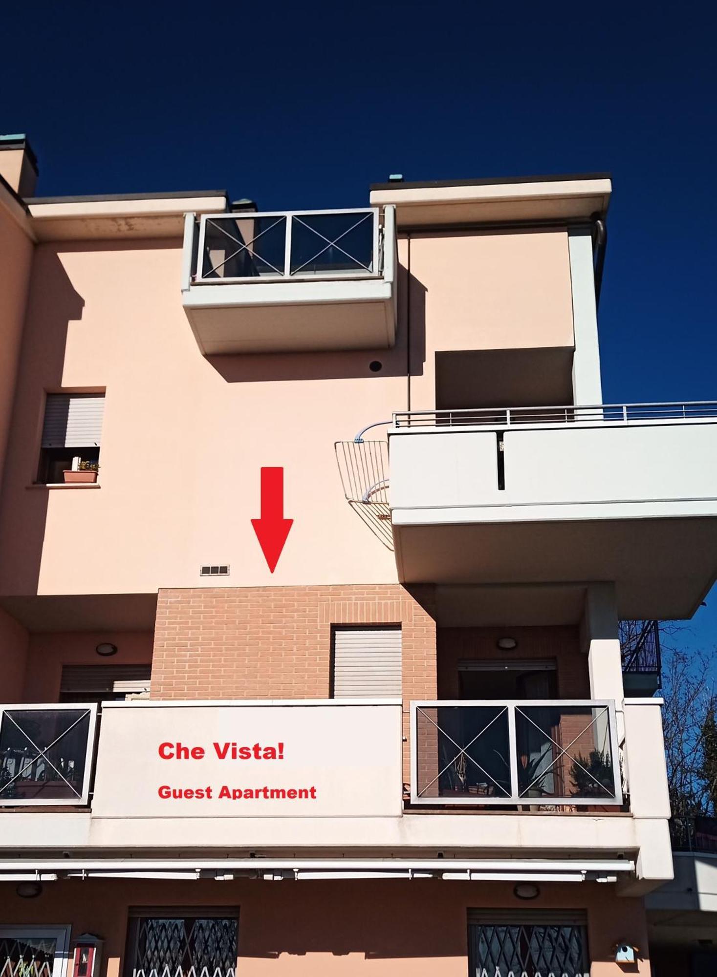 Appartamento Che Vista! Affittacamere Mombaroccio Exterior foto